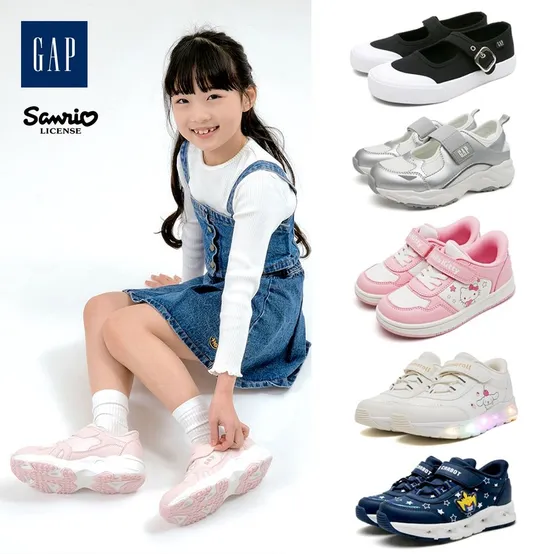 [26년 신상] GAP 키코 키즈 메리제인(블랙, 핑크, 실버)