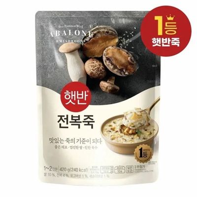 비비고전복죽 420G/씨제이-4개