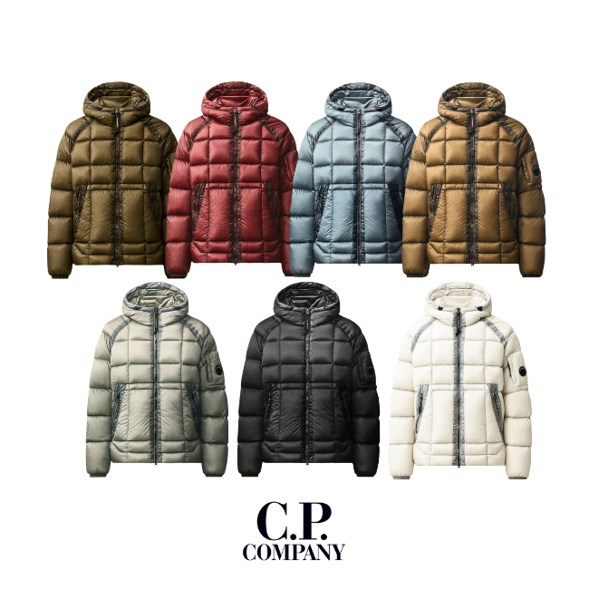 [관부가세포함] CP컴퍼니 26FW D D 쉘 후드 덕 다운 패딩 점퍼 RFCMOW702A110416A (7컬러)