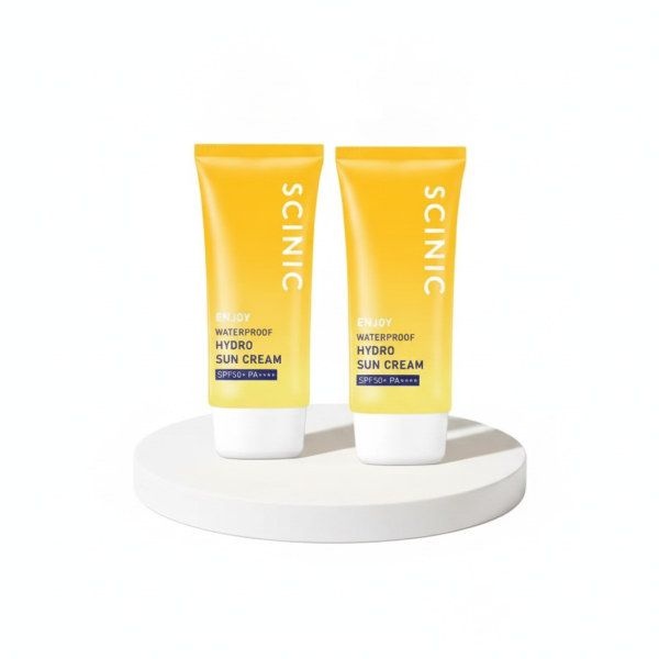 SCINIC 싸이닉 엔조이 워터프루프 수분 선크림 80ml 2개