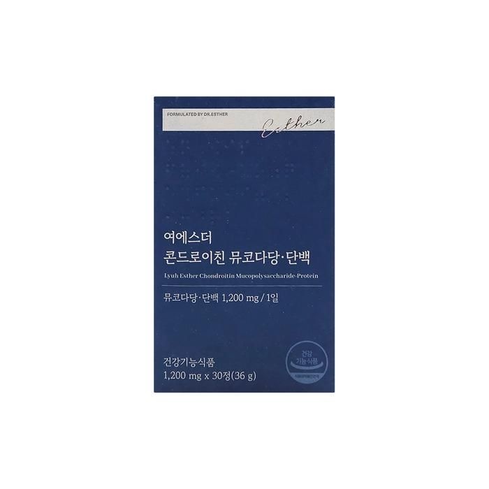 에스더포뮬러 여에스더 콘드로이친 뮤코다당단백 1200mg x 30정