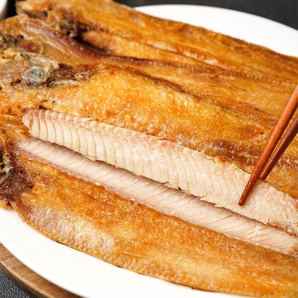 [롯데백화점] 자연맛남 물맛남 반건조 황금빛 박대 특大 5미(31-33cm) 군산제조
