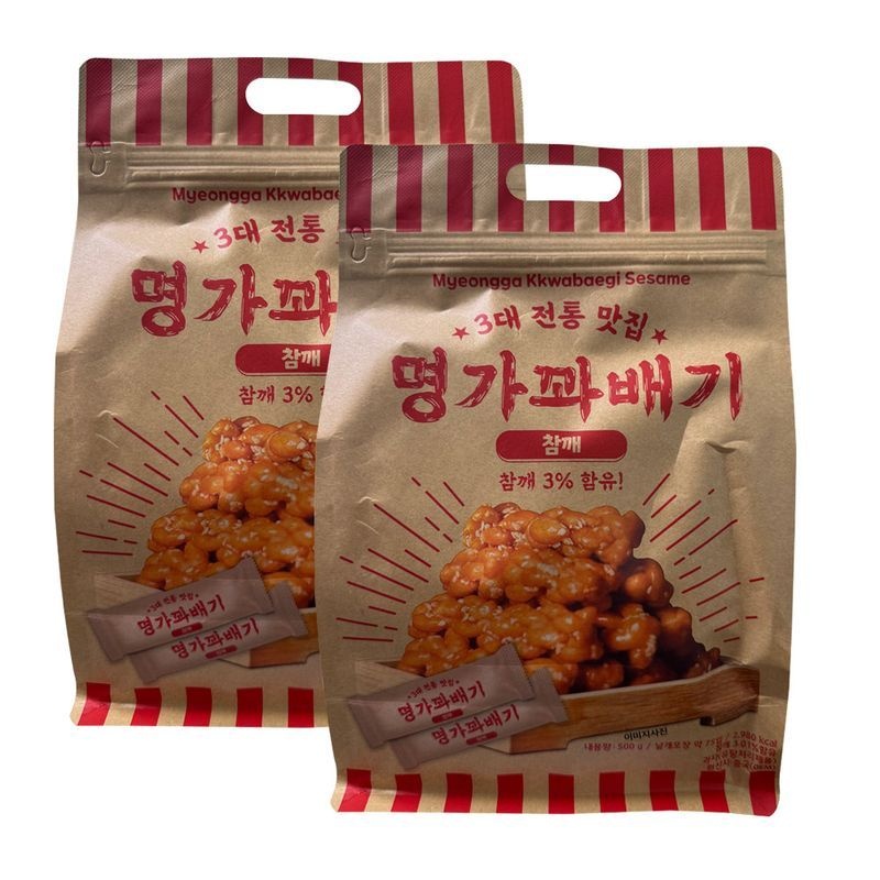 에이플러스 명가꽈배기 참깨맛 2개