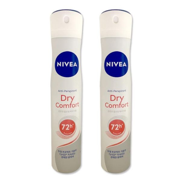 [오늘출발] 니베아 데오드란트 스프레이 드라이 콤포트 200ml x2개