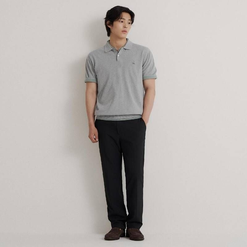 빈폴 멘 FW26폴리 밴딩 스탠다드핏 팬츠 - 블랙 :BC6721C415 L7M3N8P1 W6X9Y2Z4