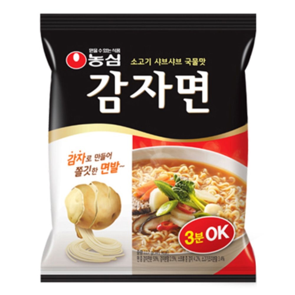 농심 감자면 감자라면 117gx40 봉지라면