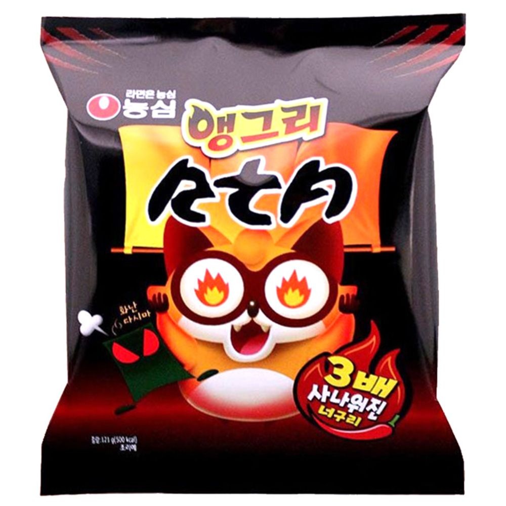 농심 앵그리 너구리 121gx40봉