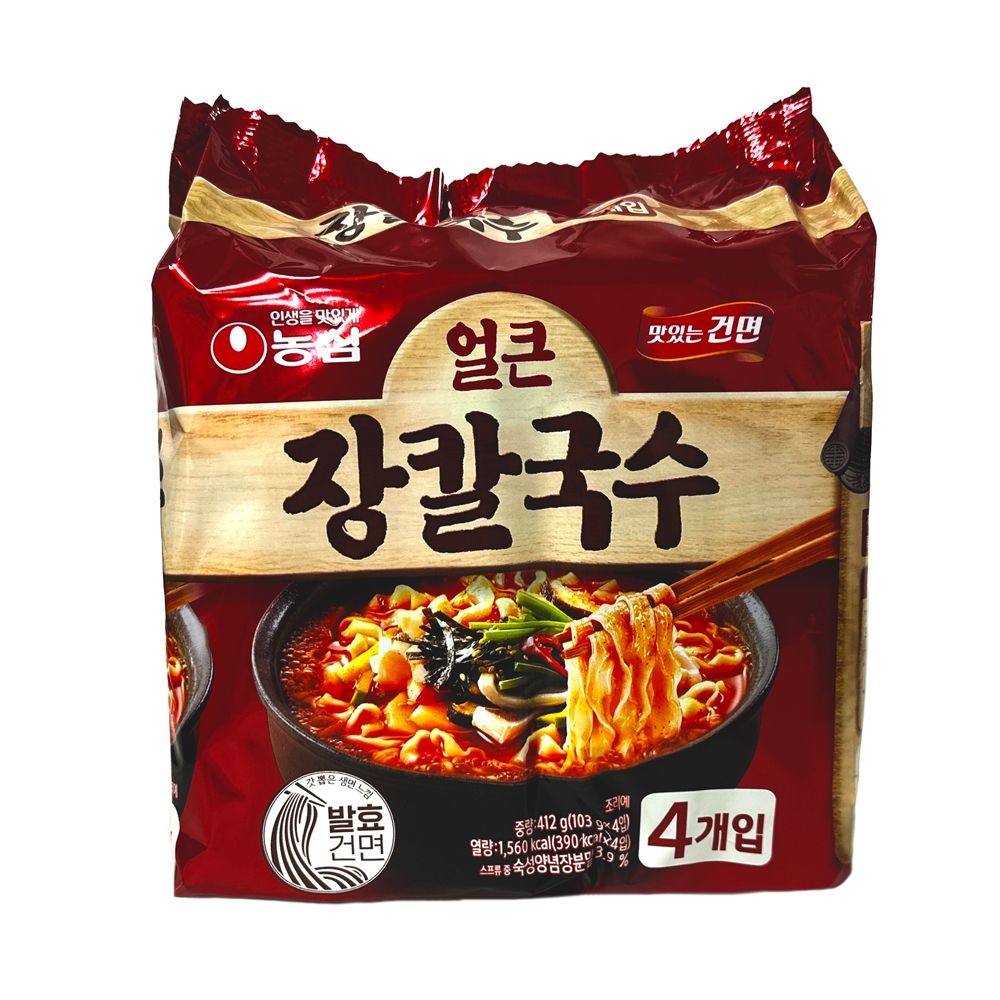 농심 얼큰 장칼국수 103gx16봉지