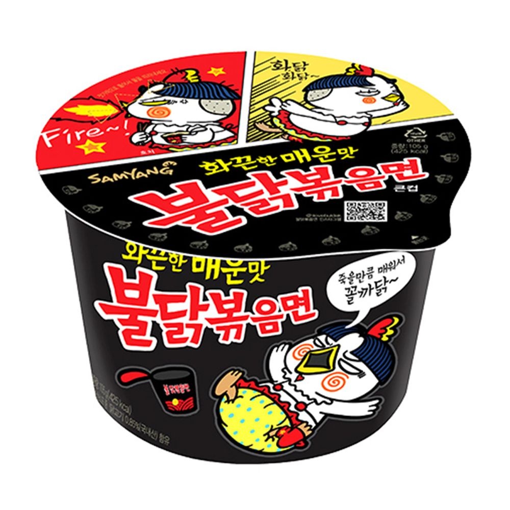 삼양 불닭볶음면 큰컵 105gx16컵