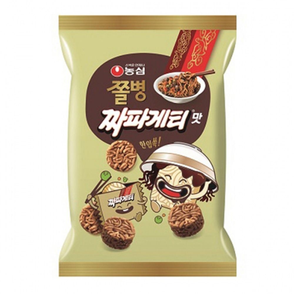 농심 쫄병 짜파게티맛 77gx15개