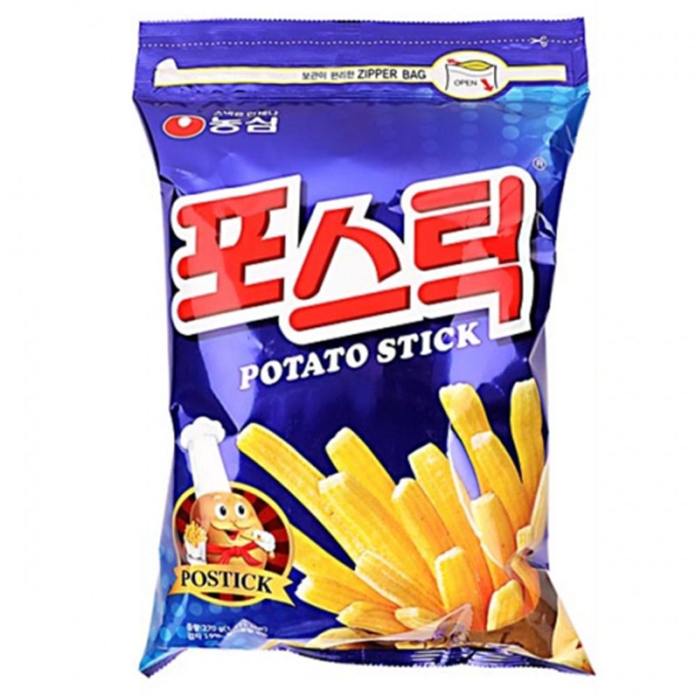 농심 포스틱 지퍼(대) 270gx8개