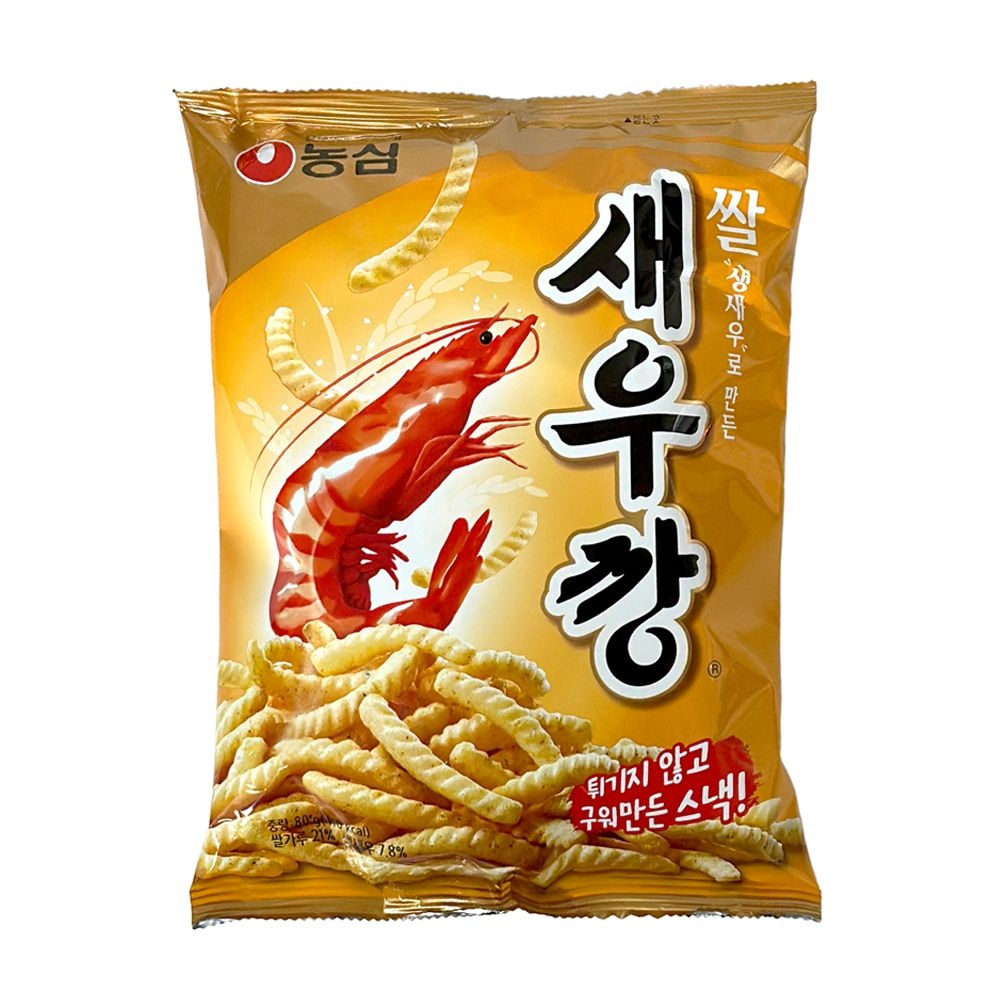 농심 쌀새우깡 80gx10개(반박스)