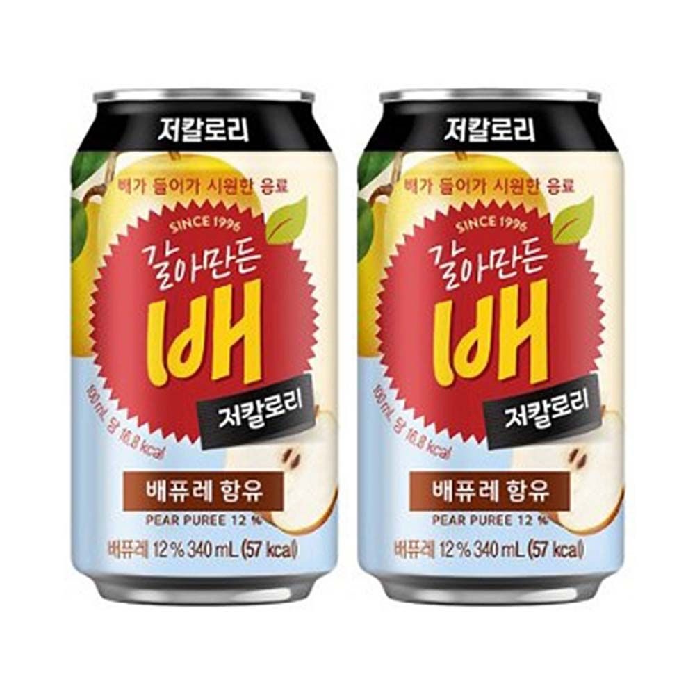 갈아만든 배 저칼로리 340mlx24캔x2박스