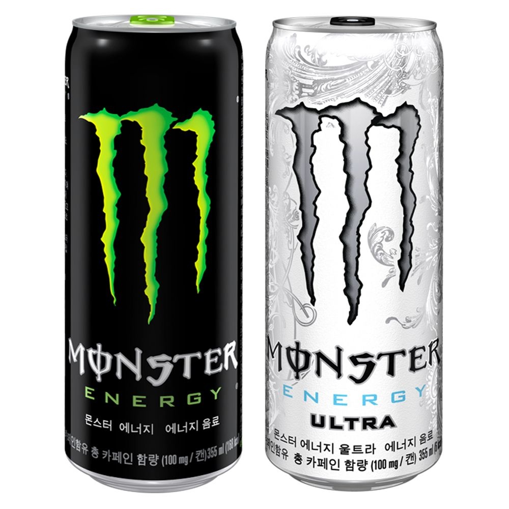 몬스터 에너지 355ml 그린 24캔+울트라 24캔