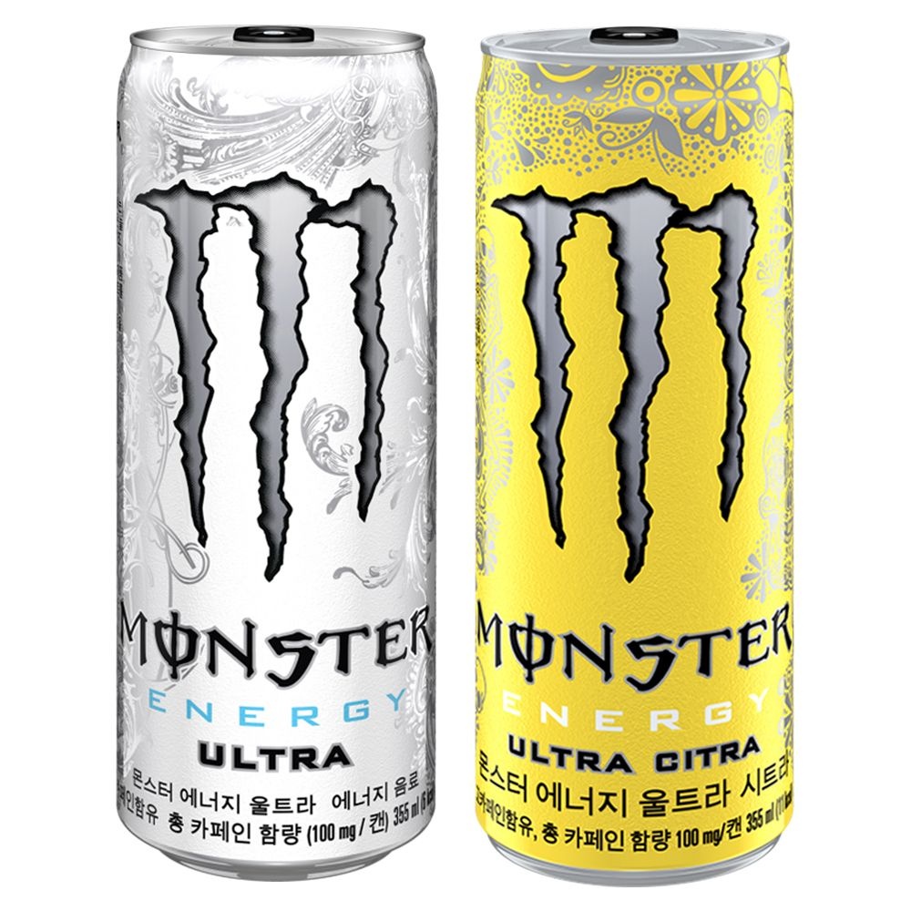 몬스터 에너지 355ml 울트라 24캔+시트라 24캔