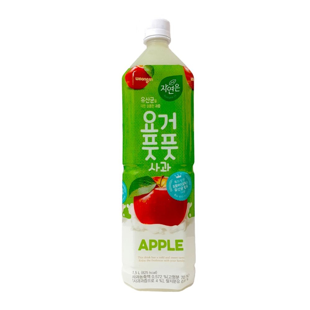 웅진 자연은 요거풋풋 사과 1.5Lx12펫
