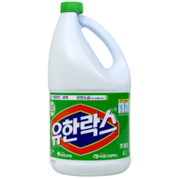 유한양행 유한락스 후레쉬 4L 4개 .