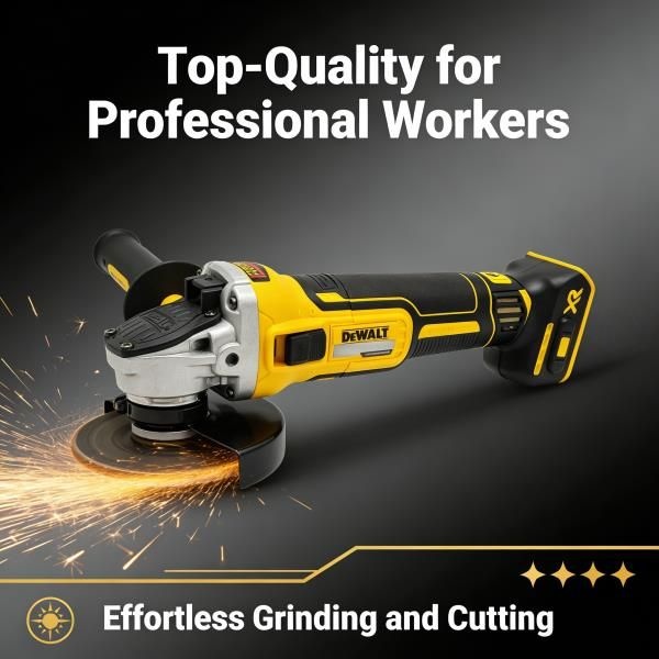 DEWALT DCG405N 20V 브러시리스 무선 앵글 그라인더 절단기