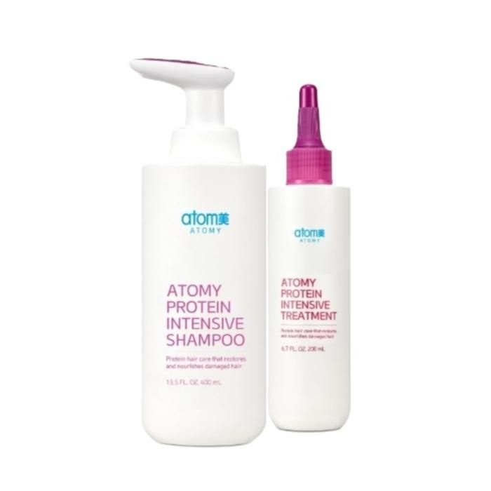 애터미 프로틴 인텐시브 샴푸 400ml + 트리트먼트 200ml