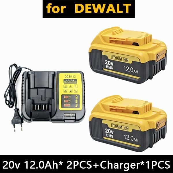 Dewalt 20V 배터리 호환 충전식 공구 12AH DCD805