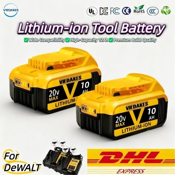 ✅ DeWalt 전동공구용 20V 12Ah 배터리 DCF887