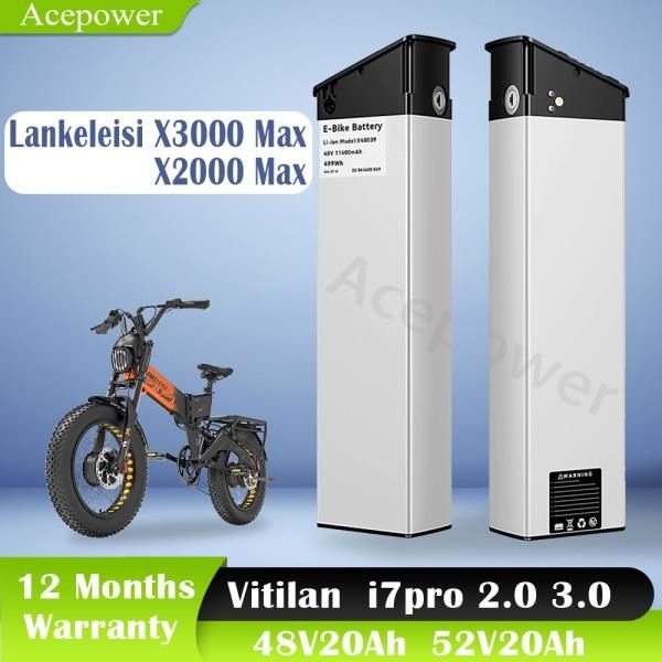Lankeleisi X3000 Max X2000 전기 자전거 배터리