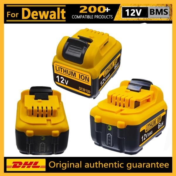 디월트 12V 배터리3Ah 6Ah DCB120 DCB123 DCB127