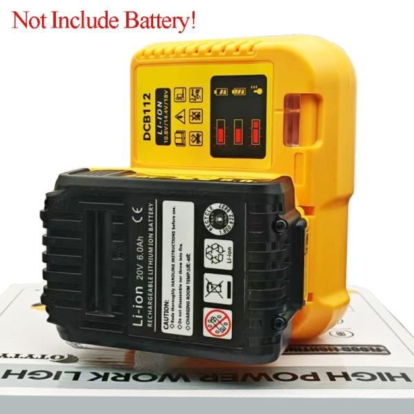 DCB112 2A 리튬 배터리 충전기 디월트 10.8V 12V