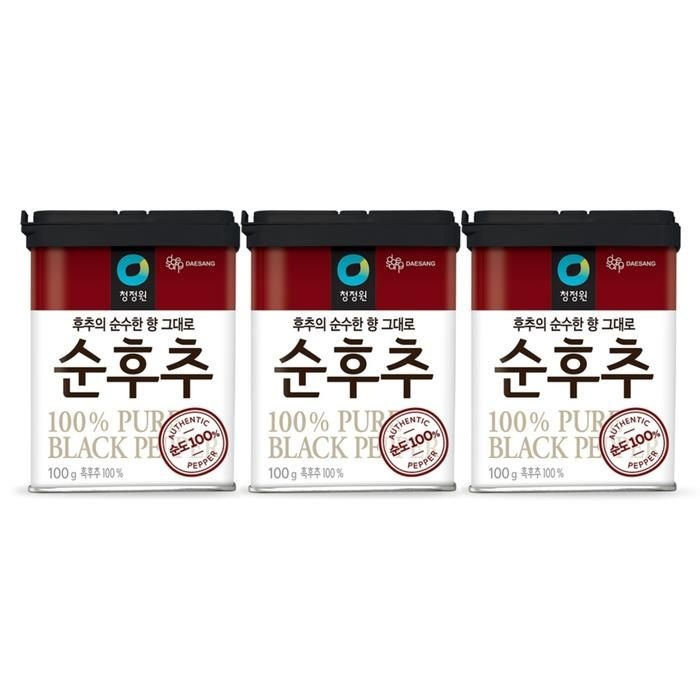 청정원 순후추 100g x 3개