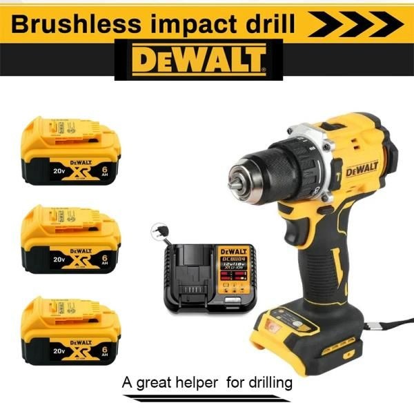 DEWALT DCD805 20V 전동 공구 브러시리스 임팩트 드릴 무선