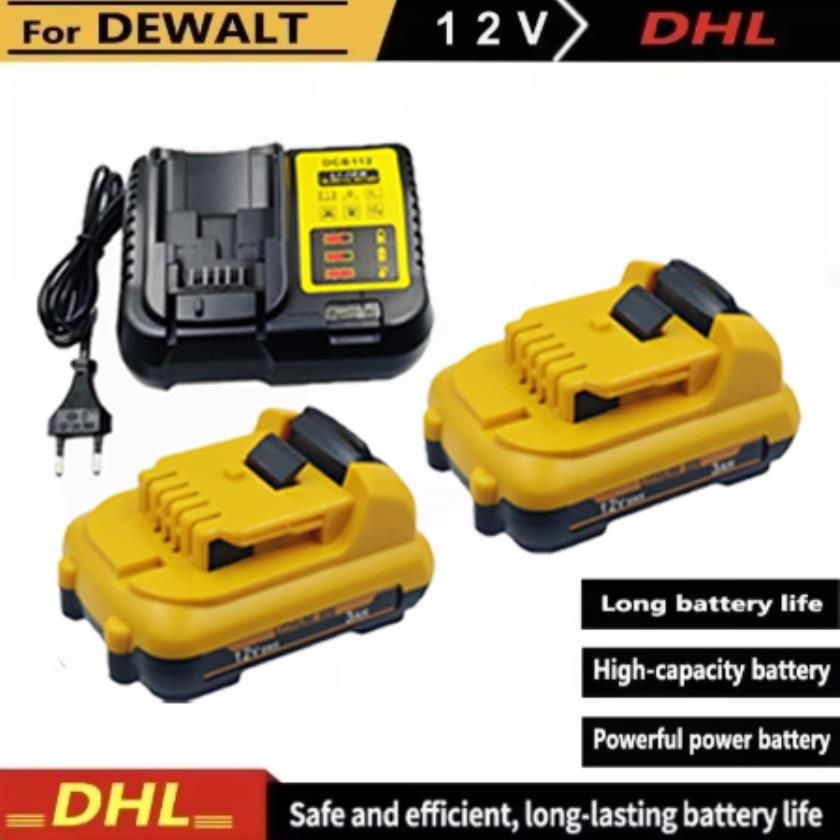 데월트 DCB120 - DCB127 충전식 배터리 3000mAh 12V