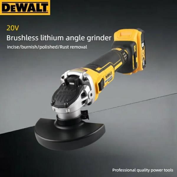 DEWALT DCG405 125mm 플랫 헤드 앵글 그라인더 베어 머신