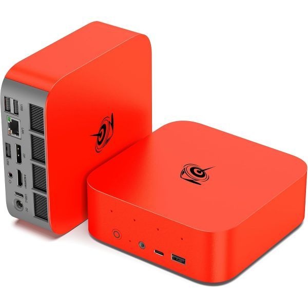 [해외] Beelink 비링크 미니 PC SER5 Max 6800U AMD Ryzen 7 최대 4.7GHz 24GB LPDDR5 500GB PCle 4.0 SSD 데스크톱 컴퓨터 2.5Gbps LAN Wifi6 BT5.2 HDM