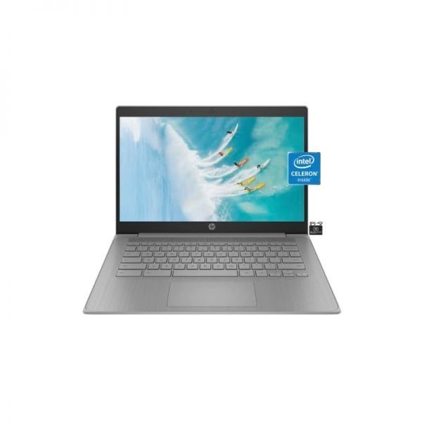 HP [해외] HP 크롬북 <b>노트북</b> 학생 비즈니스용 2023년형 14인치 HD 디스플레이 쿼드코어 인텔 셀러론 N4120 최대 2.6GHz 4GB RAM 64GB eM