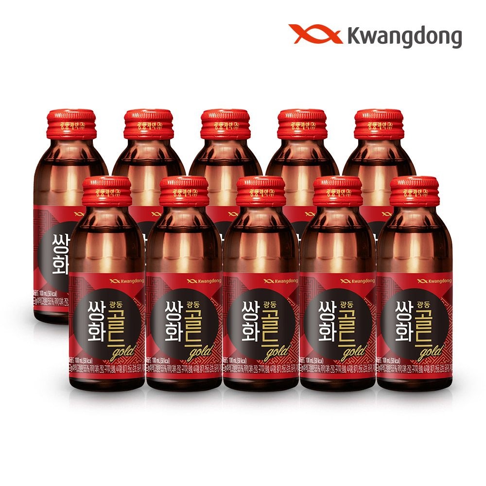 광동제약 [광동 직영] 광동 쌍화골드 100ml 100병 쌍화차