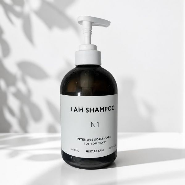 저스트에즈아이엠 JUST AS I AM IAM 인텐시브 스칼프 케어 샴푸 N1 480ml (+샴푸 5일 키트 증정)