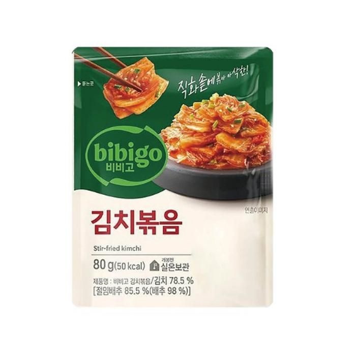 [CJ제일제당] 비비고 김치볶음 80g 8개