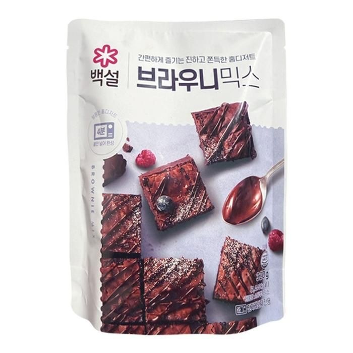 [룽스_6820]홈베이킹가루 백설 브라우니믹스 320g