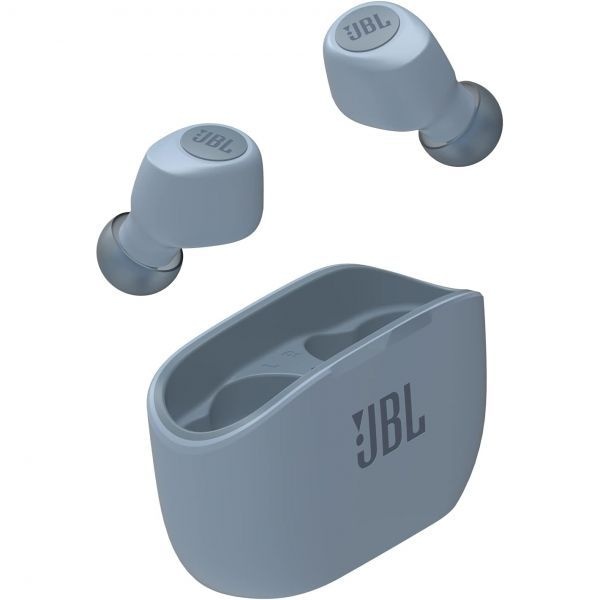 [해외] JBL WAVE100TWSBLU True 무선 Earbuds, 블루투스/USB 타입 C, Blue, JBLW100TWSBLU 그외 각종 556373