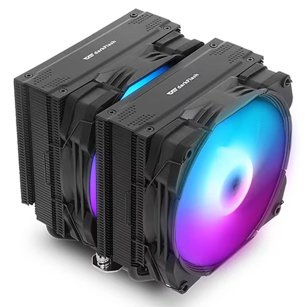 [온누리상품] 다크플래쉬 darkFlash Ellsworth D21 ARGB 듀얼타워 공랭쿨러 공냉쿨러