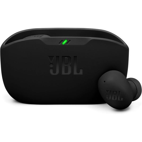 [해외] JBL 웨이브 BUDS 2 Fully 무선 Earphones, 블루투스, 액티브 노이즈 캔슬링, Multi-Point, IP54 방수 and Dustproof, App 호환, USB 타