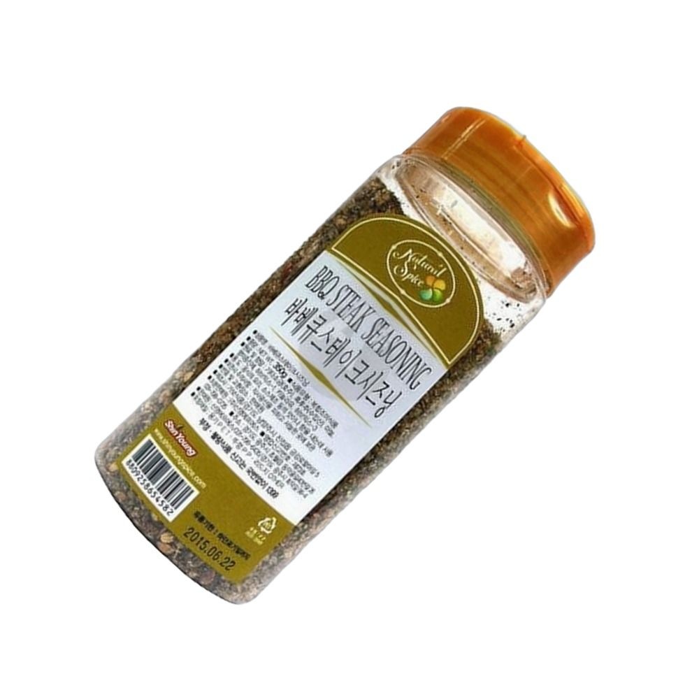 내추럴스파이스 시즈닝 반찬 대용량 캠핑요리 조미료 바베큐 스테이크 시즈닝 350g 1개