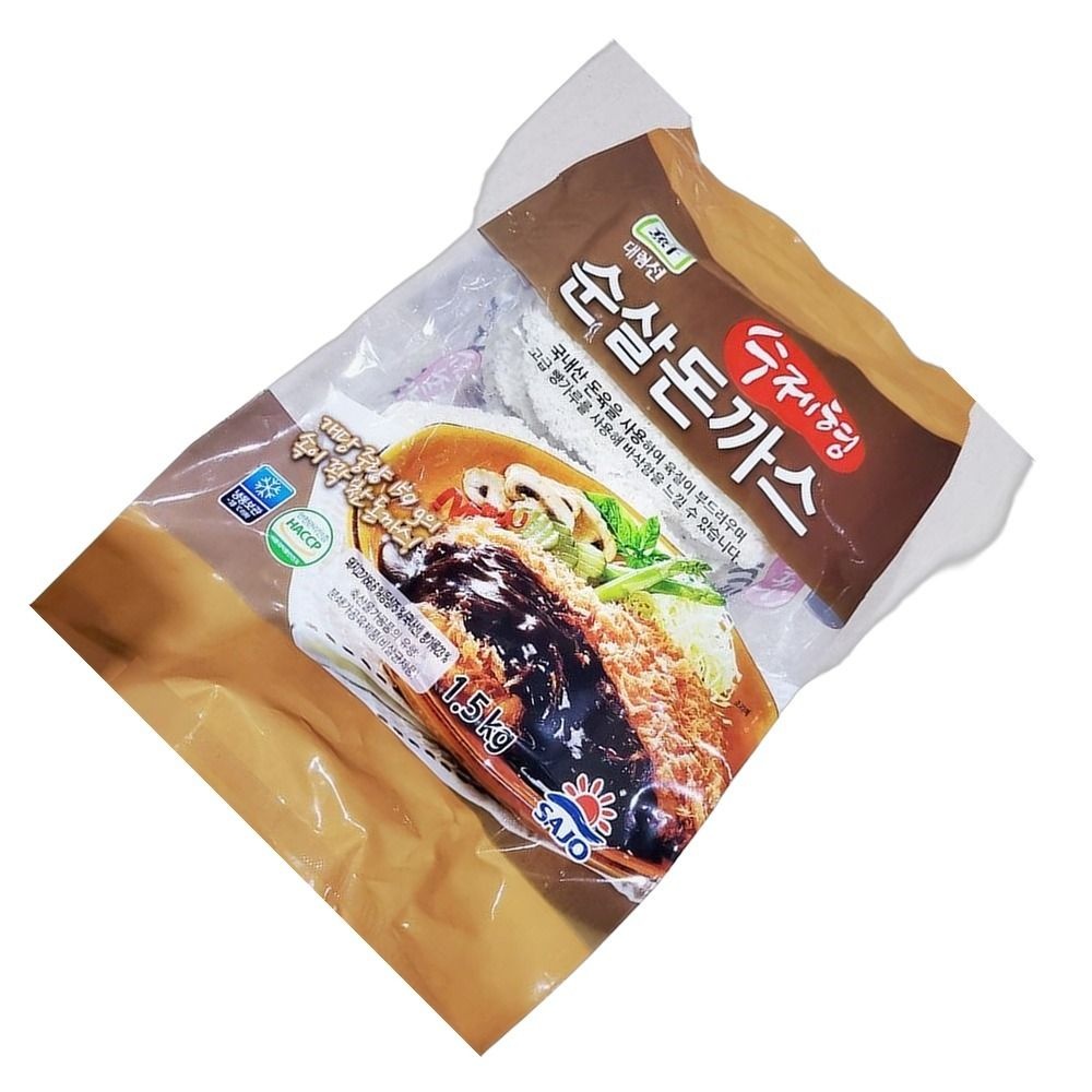 대림선 맛집 고기도매 돈카츠 PC방 돈가스 수제형 순살 돈까스 1.5kg(10입) 1개