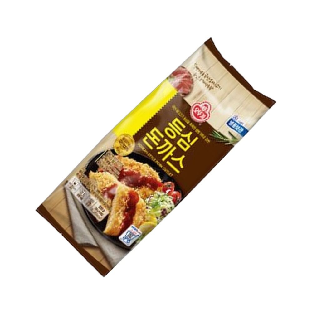 오뚜기 오뚜기 아이간식 튀긴 옛날 라멘집 안주 배달 맛집 돈가스 등심 돈까스 500g 1개