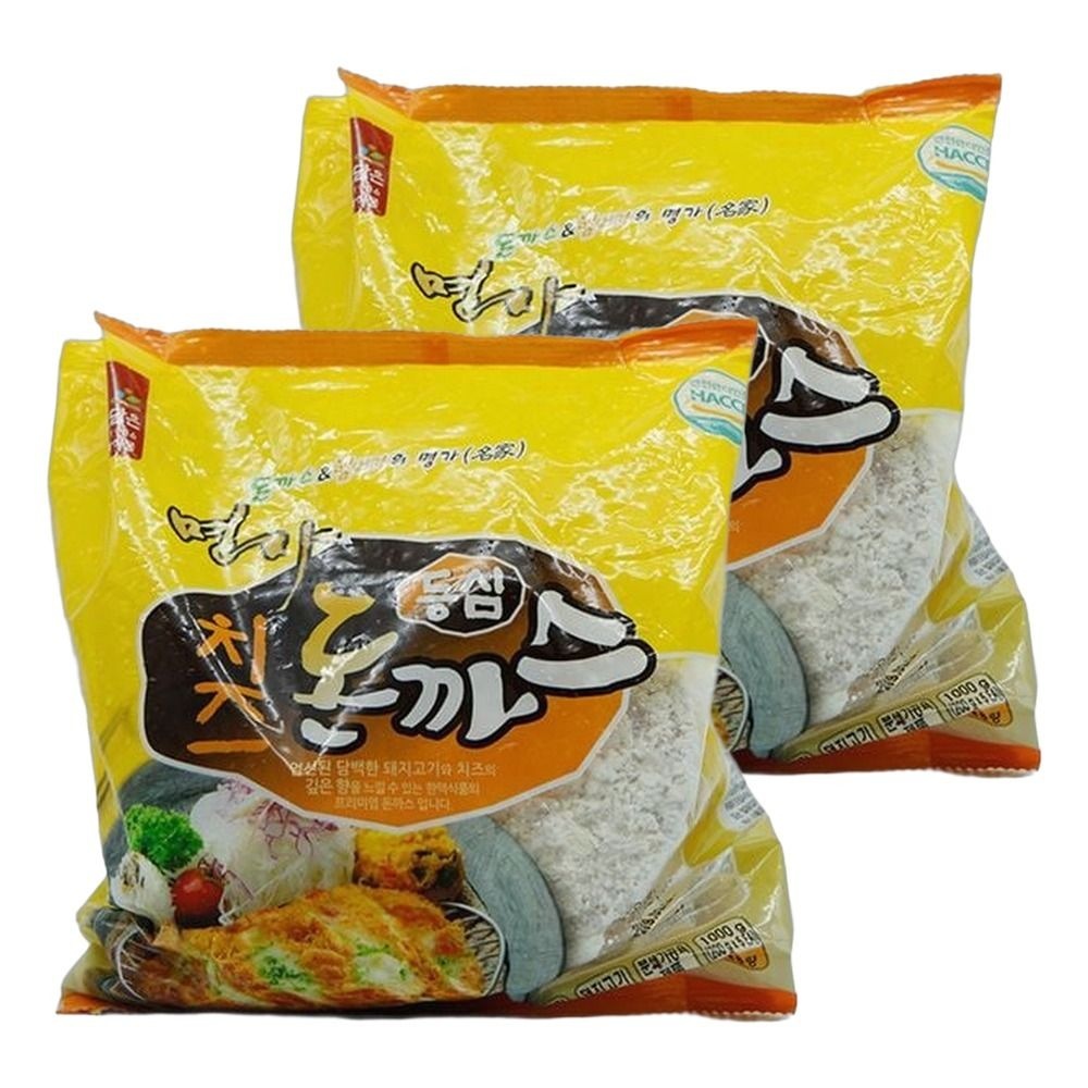 한맥식품 혼담은 돈카츠 맛집 돈까스 경양식 돈가스 명가 치즈 등심 돈까스 1kg(5입) 2개