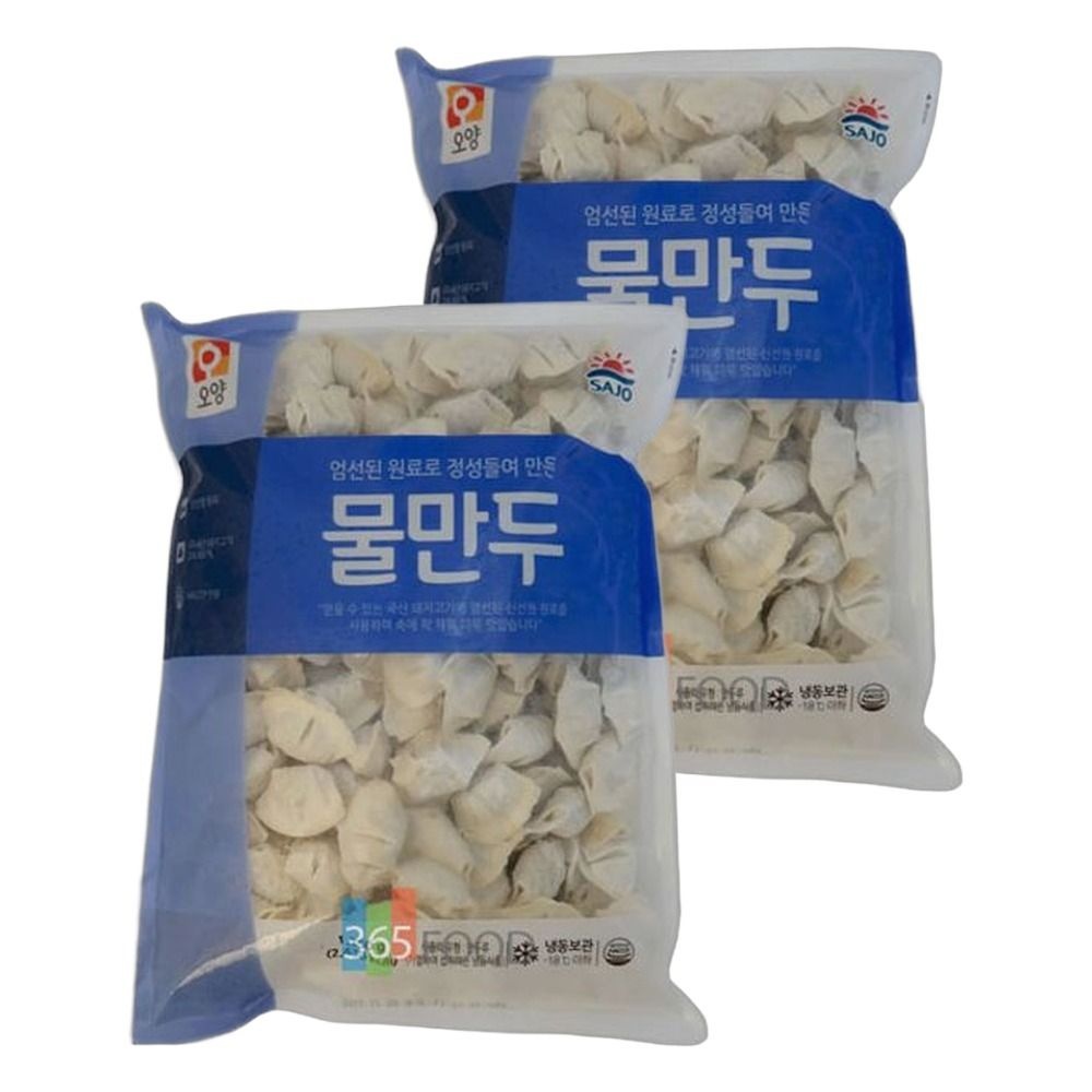 사조오양 소포장 자취생요리 술안주 즉석식품 홈식 혼술 요리 물만두 1.35kg 2개