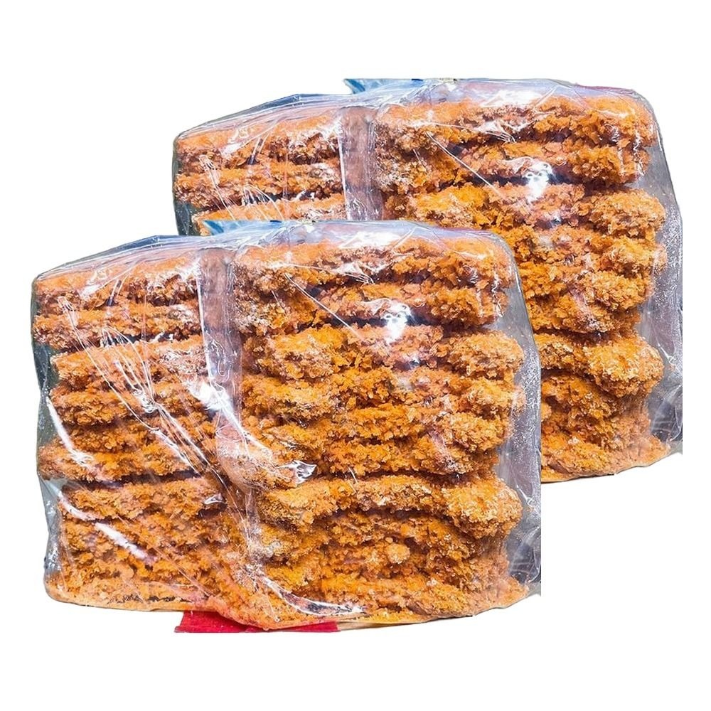 두레 맛집 간편식 고기도매 업소용 배달 옛날 돈가스 곰돌이치킨까스 1kg(10입) 2개