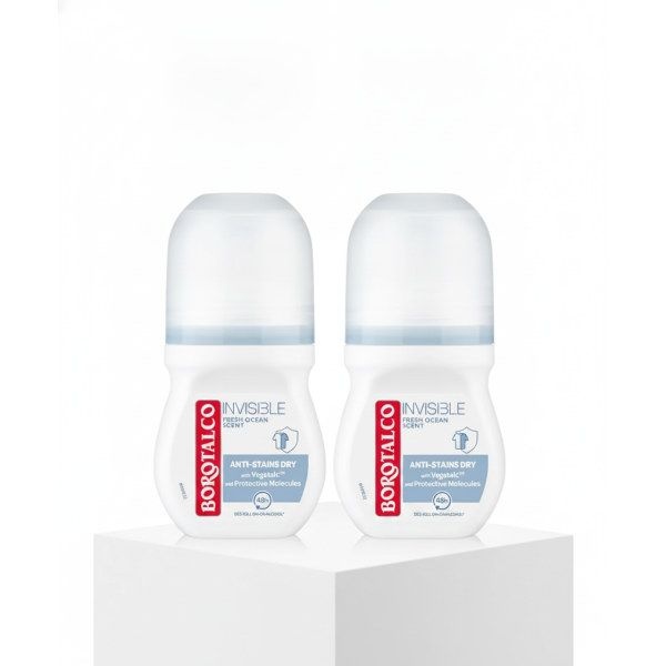 BOROTALCO 보로탈코 인비저블 프레쉬 롤온 50ml (2 pack)