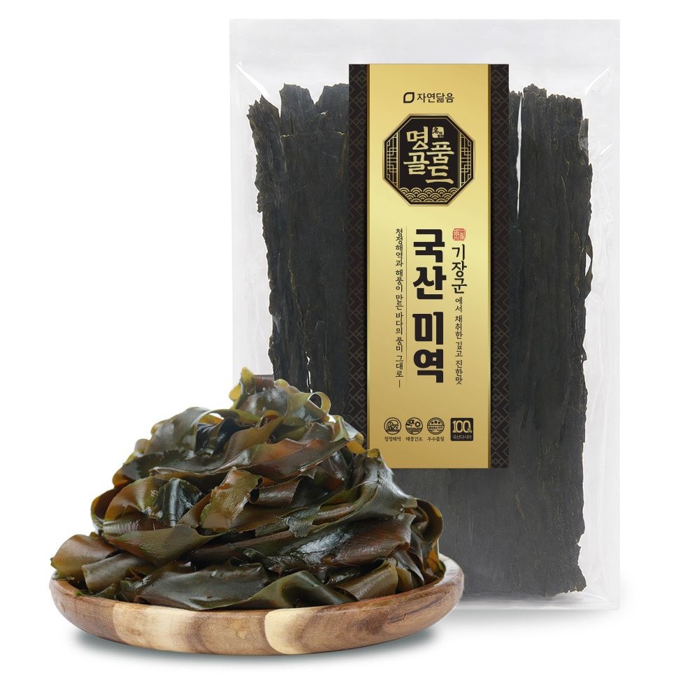 자연닮음 기장군산 골드 산모미역 약 350g~410g 해풍건조 가닥미역