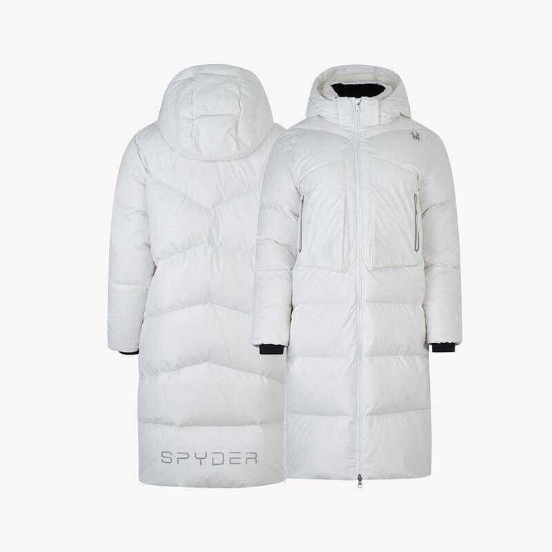 여성 헥센 구스 다운 롱 자켓 SPIWCNDJ354WWHT XBV226 CCF452